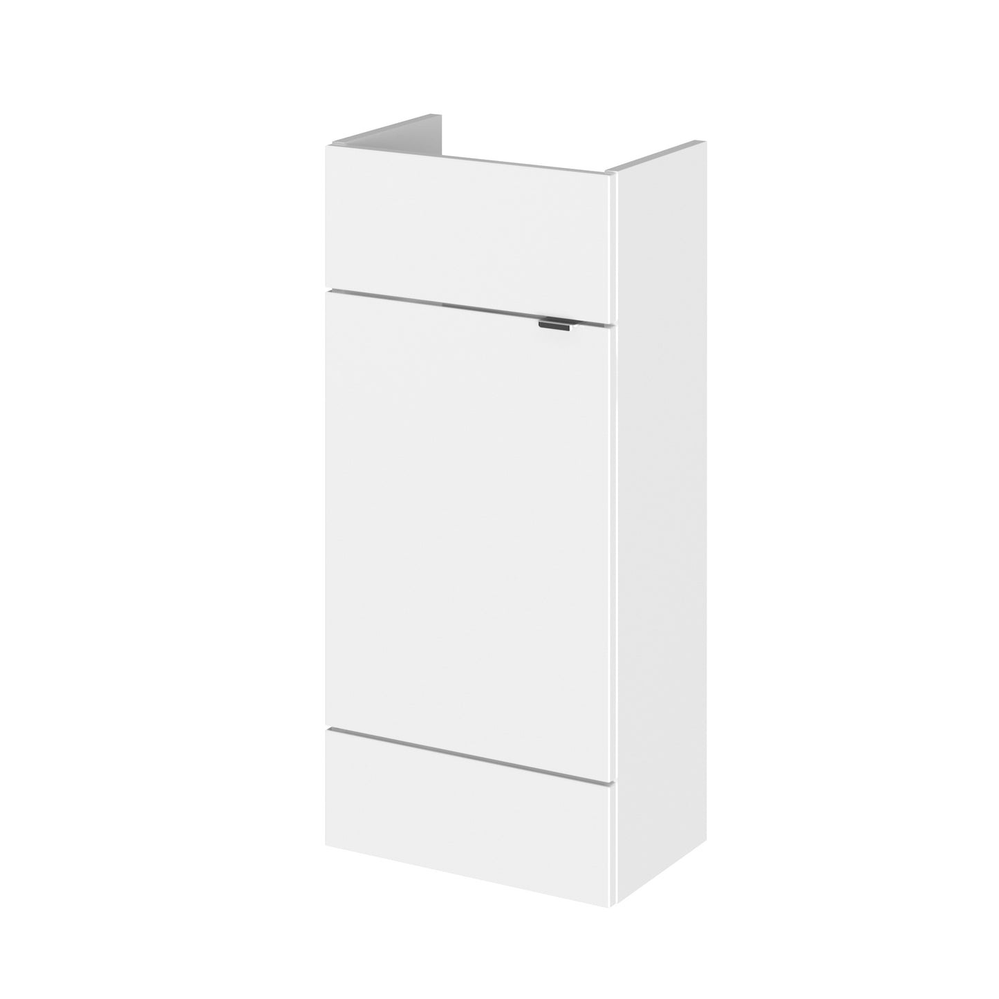 Fusion Fitted Floor Standing 1 Door Vanity Unit  Compact 400mm