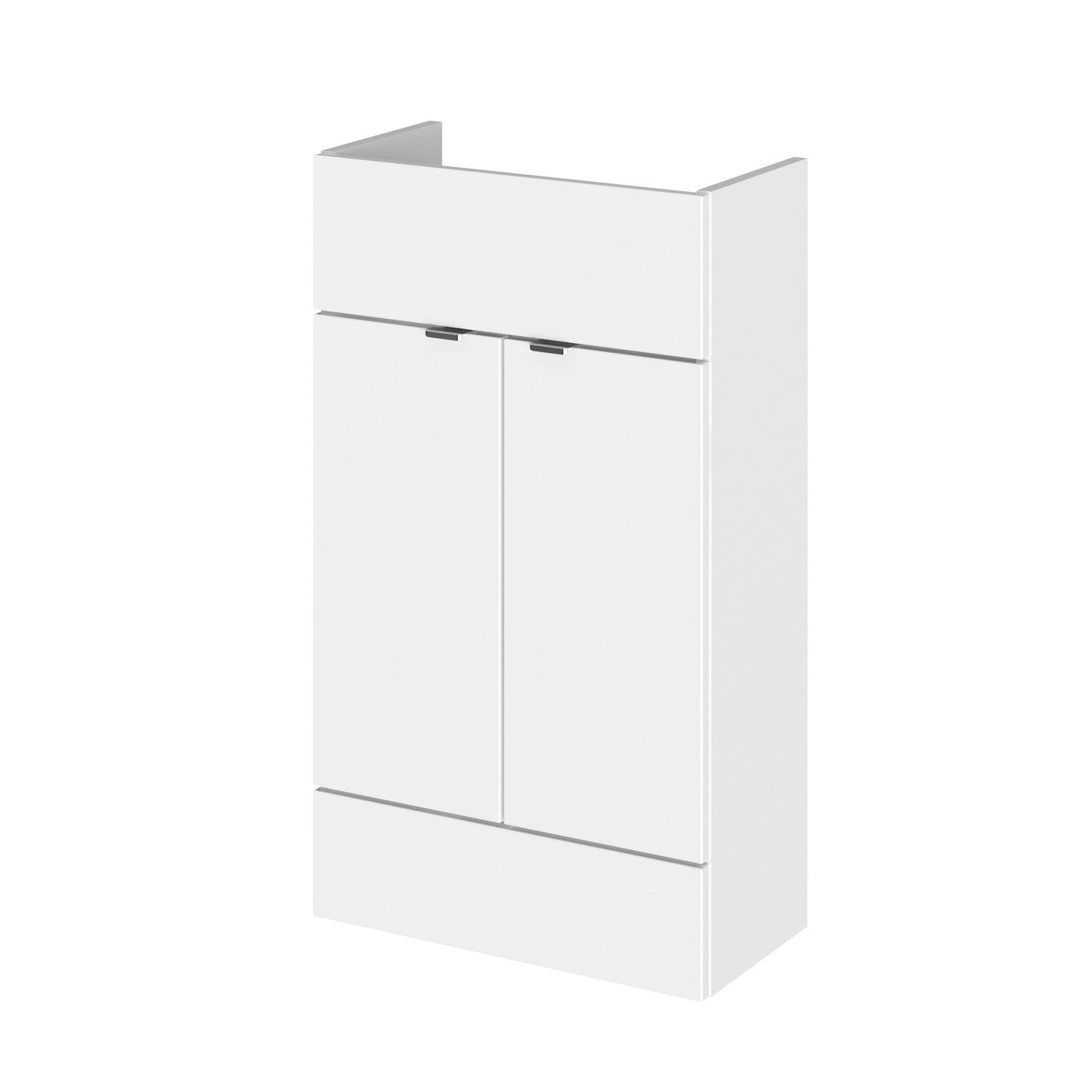 Fusion Fitted Floor Standing 2 Door Vanity Unit  Compact 500mm