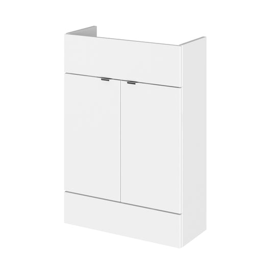 Fusion Fitted Floor Standing 2 Door Vanity Unit  Compact 600mm