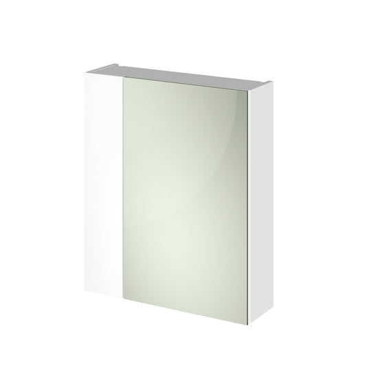 Fitted Wall Hung 2 Door Mirror Unit (75/25) 600mm