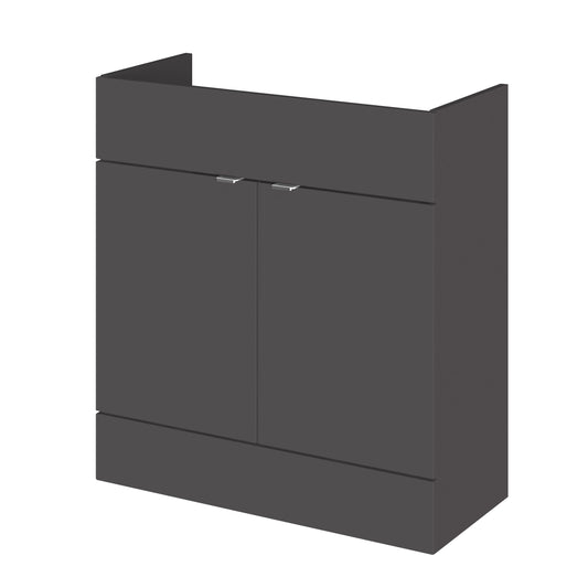 Fusion Fitted Floor Standing 2 Door Vanity Unit 800mm