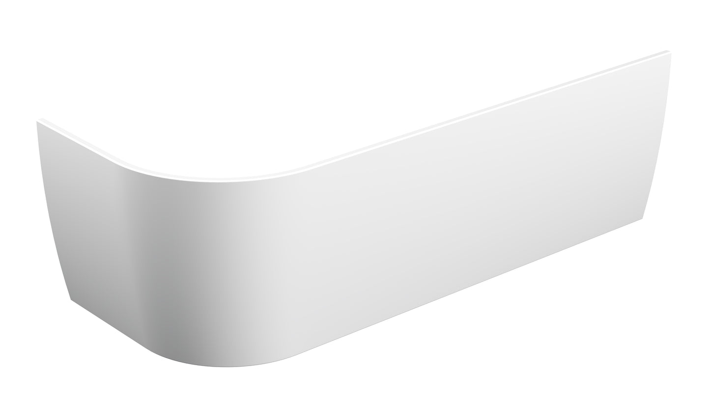 Bosley 1700mm Shaped Bath Panel by Synergy