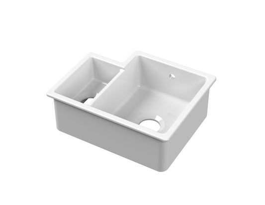 Inset Sink C/W 1.5 Bowl 549mm x 441mm x 195mm RH