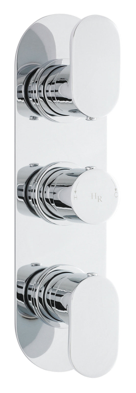 Reign Triple Thermostatic Shower Valve With Diverter