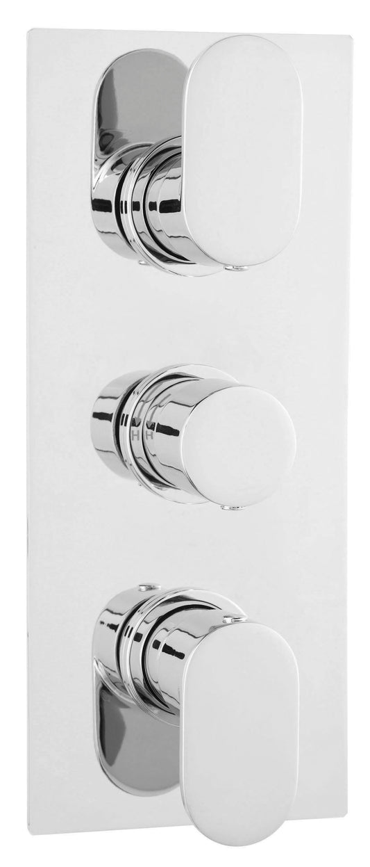 Reign Triple Thermostatic Shower Valve