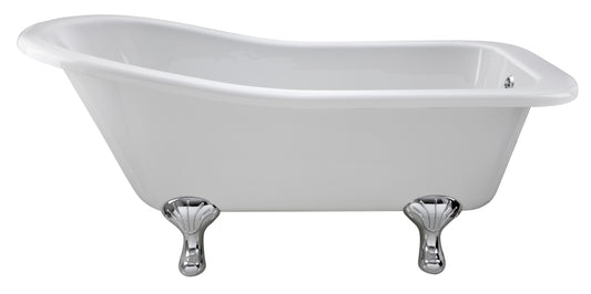 Hudson Reed Brockley 1690mm Freestanding Slipper Bath With Leg Set