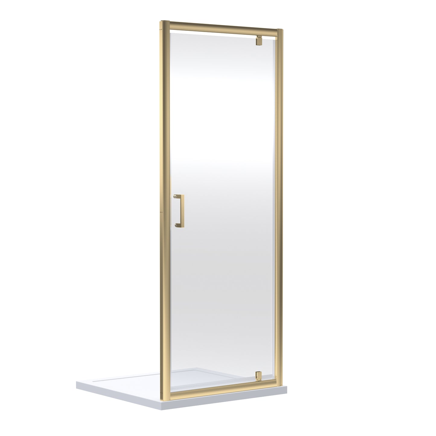 Arley Ralus 6 800mm Brushed Brass Pivot Door