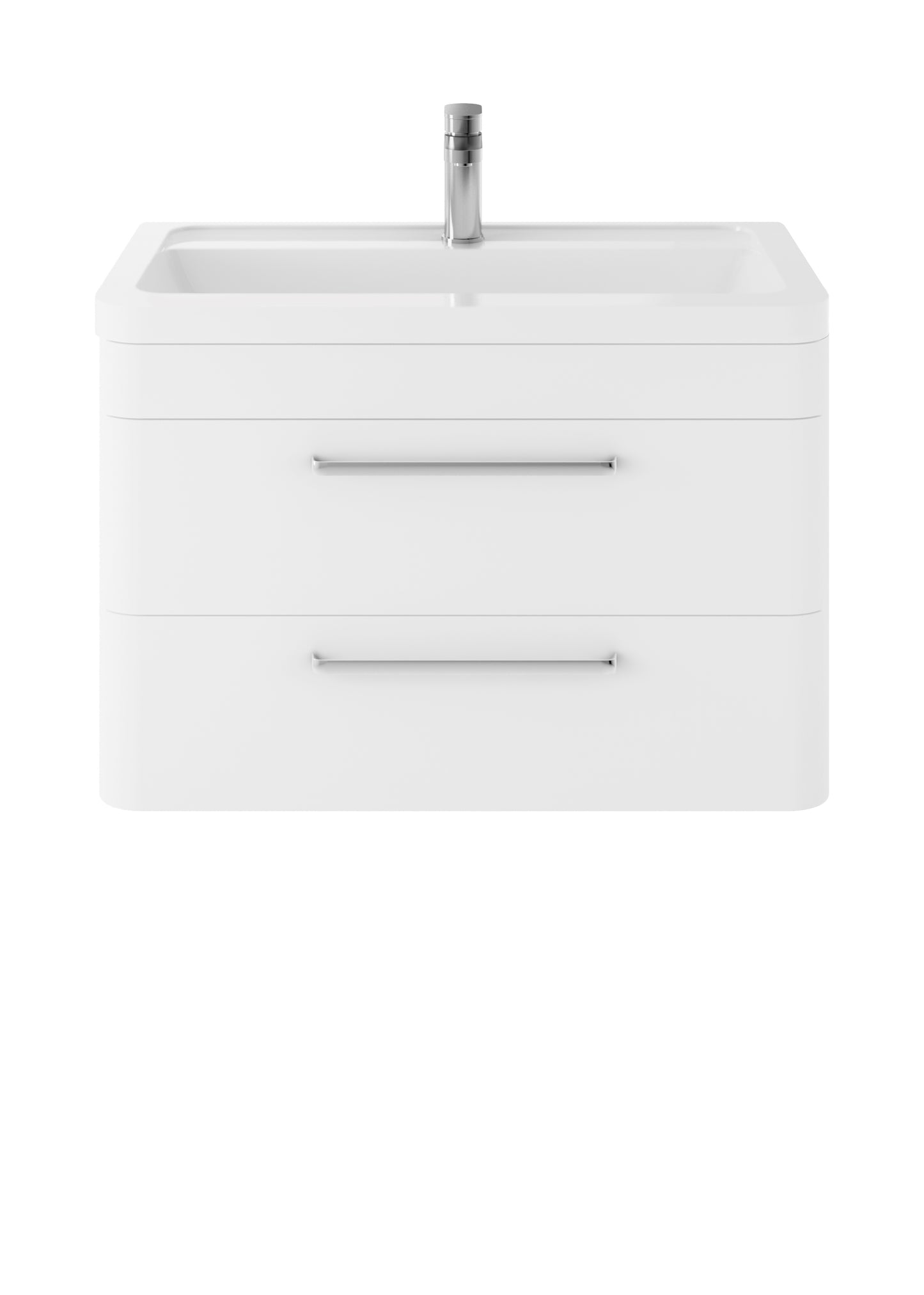Hudson Reed Solar 800mm Wall Hung Vanity Unit With Ceramic Basin