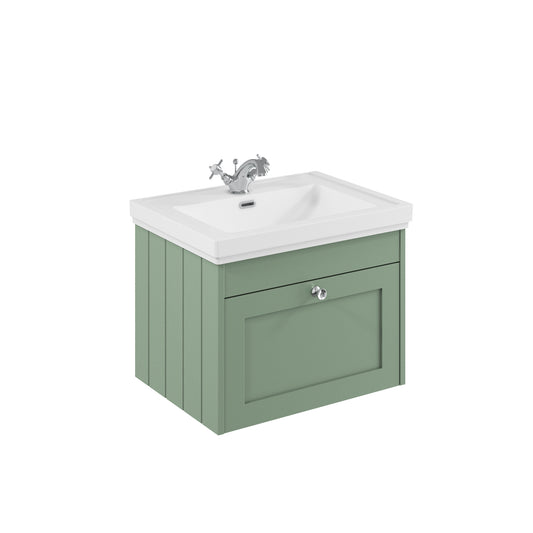 Henbury 600mm 1 Drawer Wall Hung Vanity by Synergy