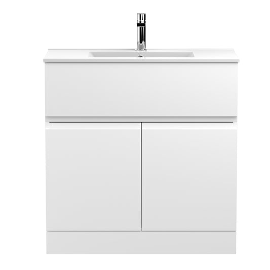 Hudson Reed Urban 800mm Floor Standing Vanity Unit with Basin