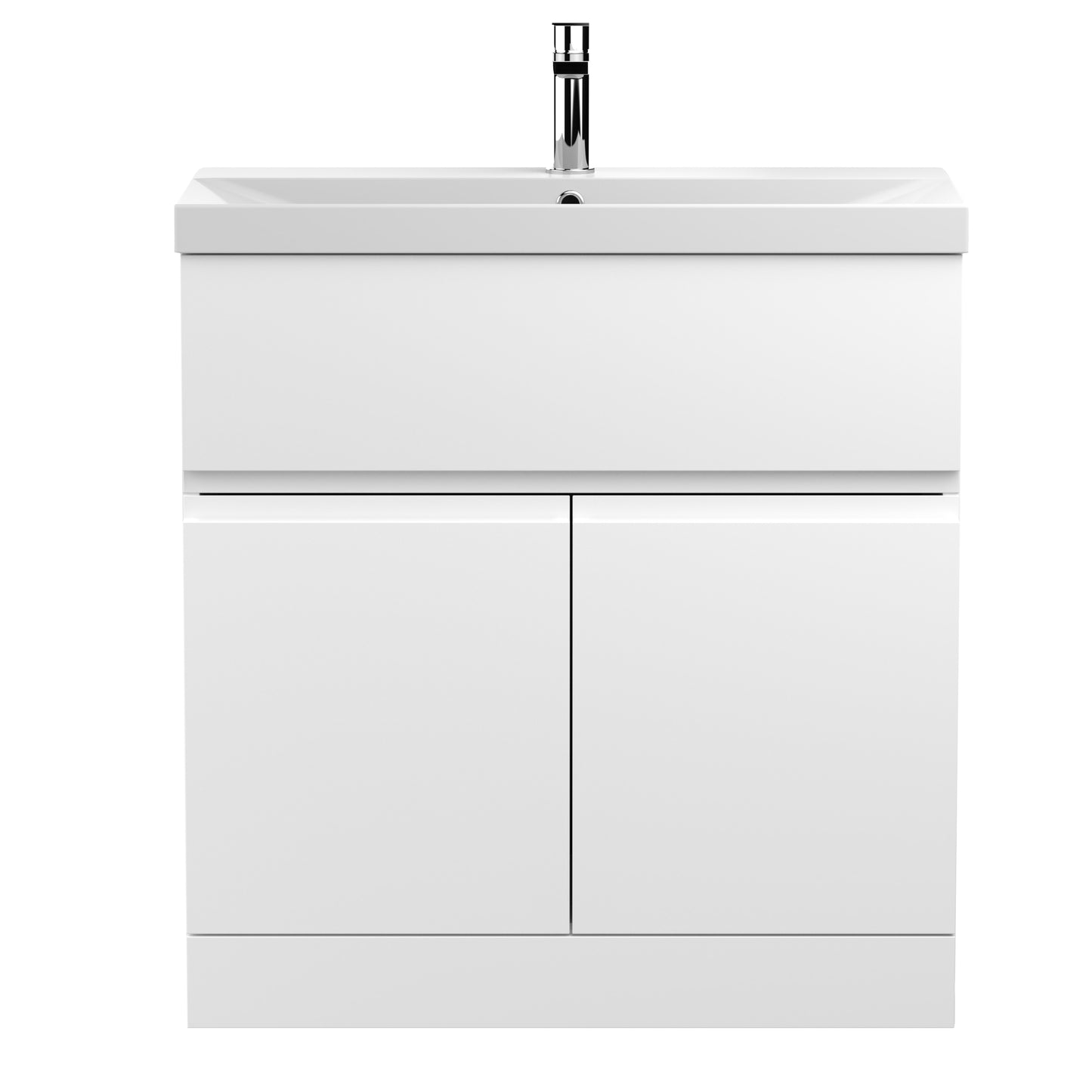 Hudson Reed Urban 800mm Floor Standing 2 Door Vanity Unit with Basin