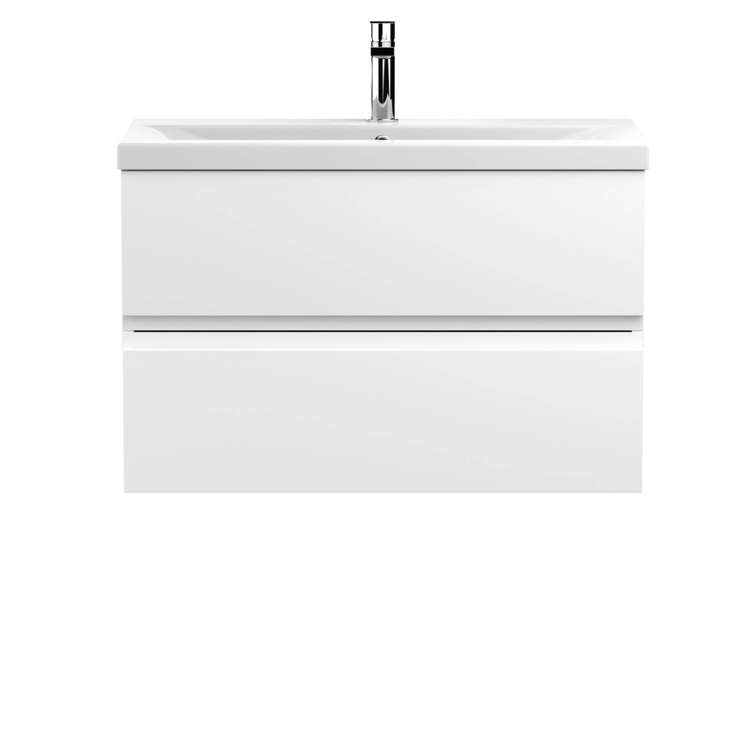 Hudson Reed Urban 800mm Wall Hung 2 Drawer Vanity Unit With Basin