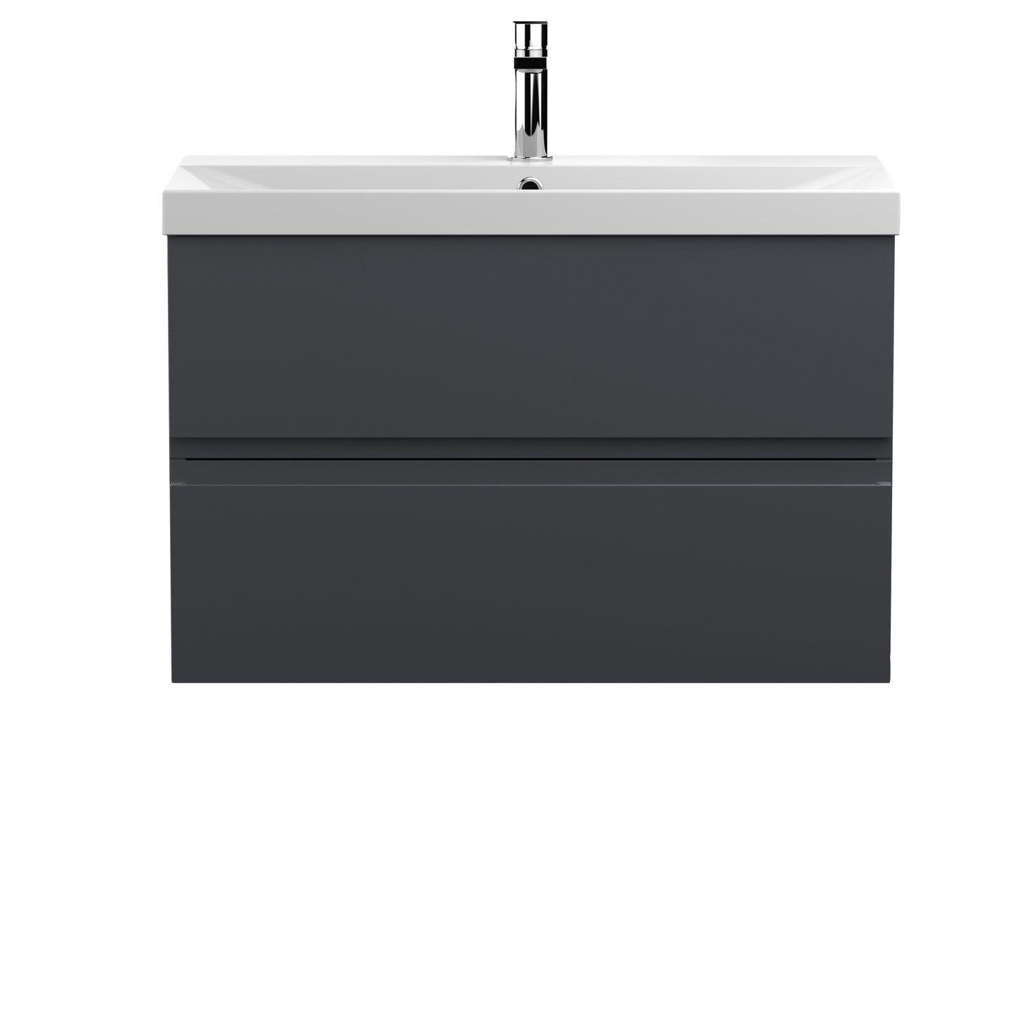 Hudson Reed Urban 810mm 2 Drawer Wall Hung Vanity Unit with Basin