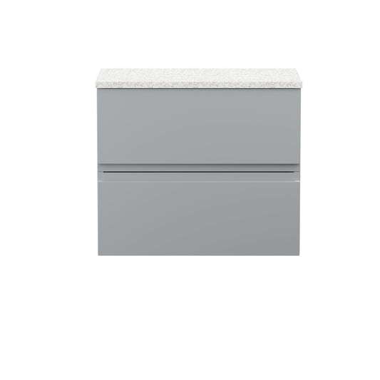 Hudson Reed Urban 600mm 2 Drawer Wall Hung Vanity Unit With Laminate Worktop