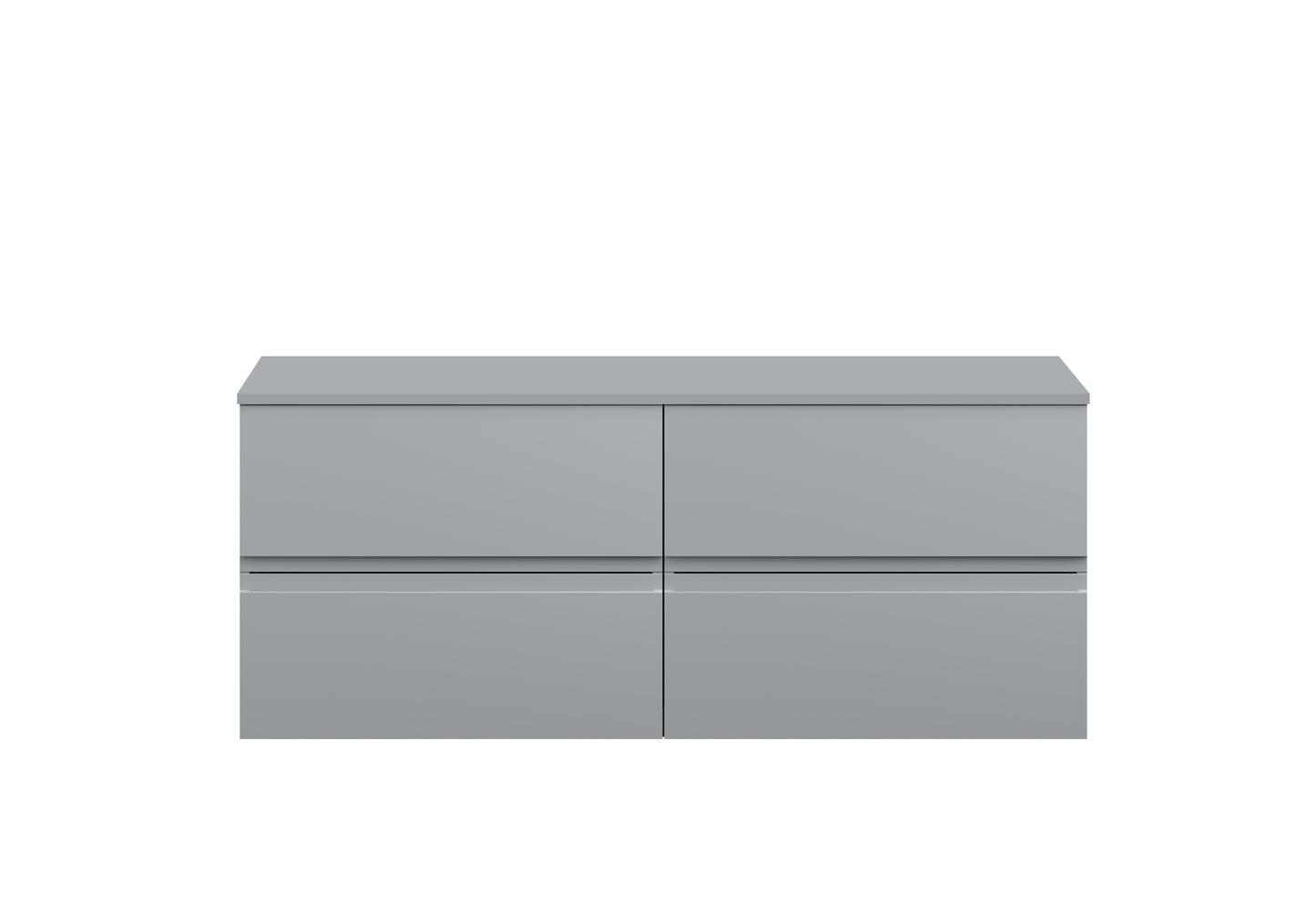 Hudson Reed Urban 1200mm Wall Hung 4-Drawer Unit With Worktop