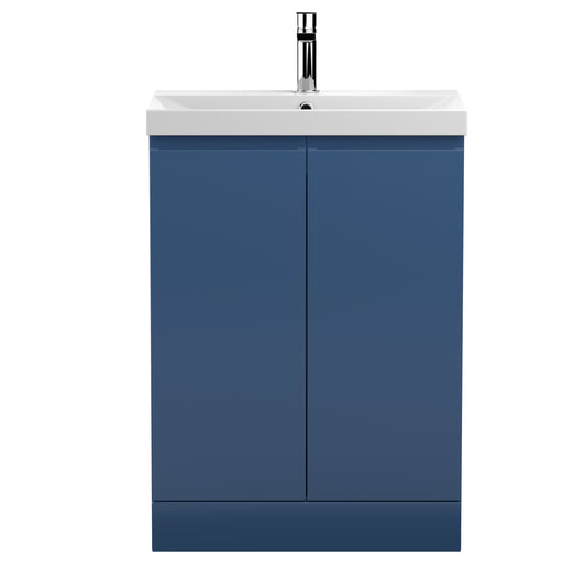 Hudson Reed Urban 600mm Floor Standing 2 Door Vanity Unit With Basin & Soft Close Doors