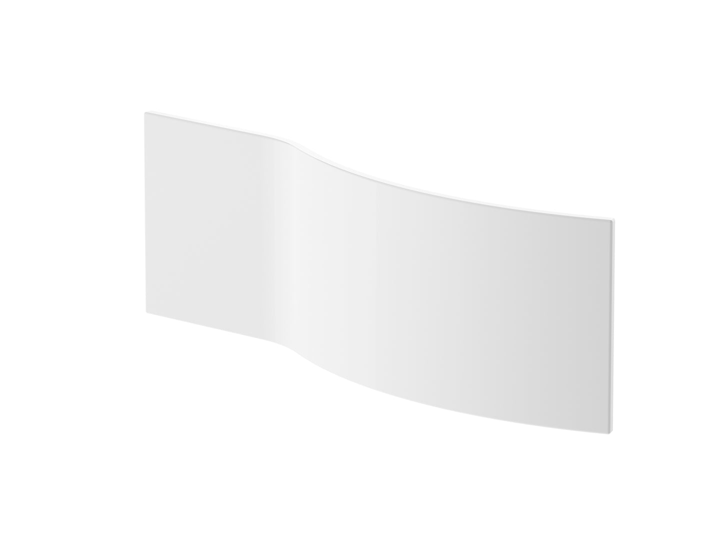 B-Shape Shower Bath Front Panel 1500mm