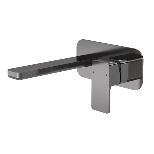 Vega Wall Mounted 2 Tap Hole Basin Mixer by Synergy