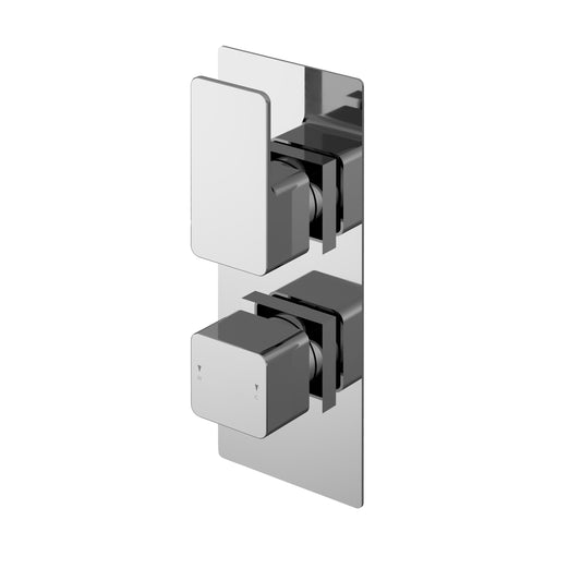 Windon Twin Thermostatic Valve by Nuie