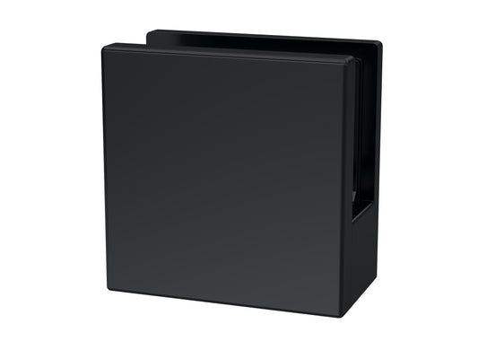 Synergy Screen Support Foot & Wall Bracket - Matt Black