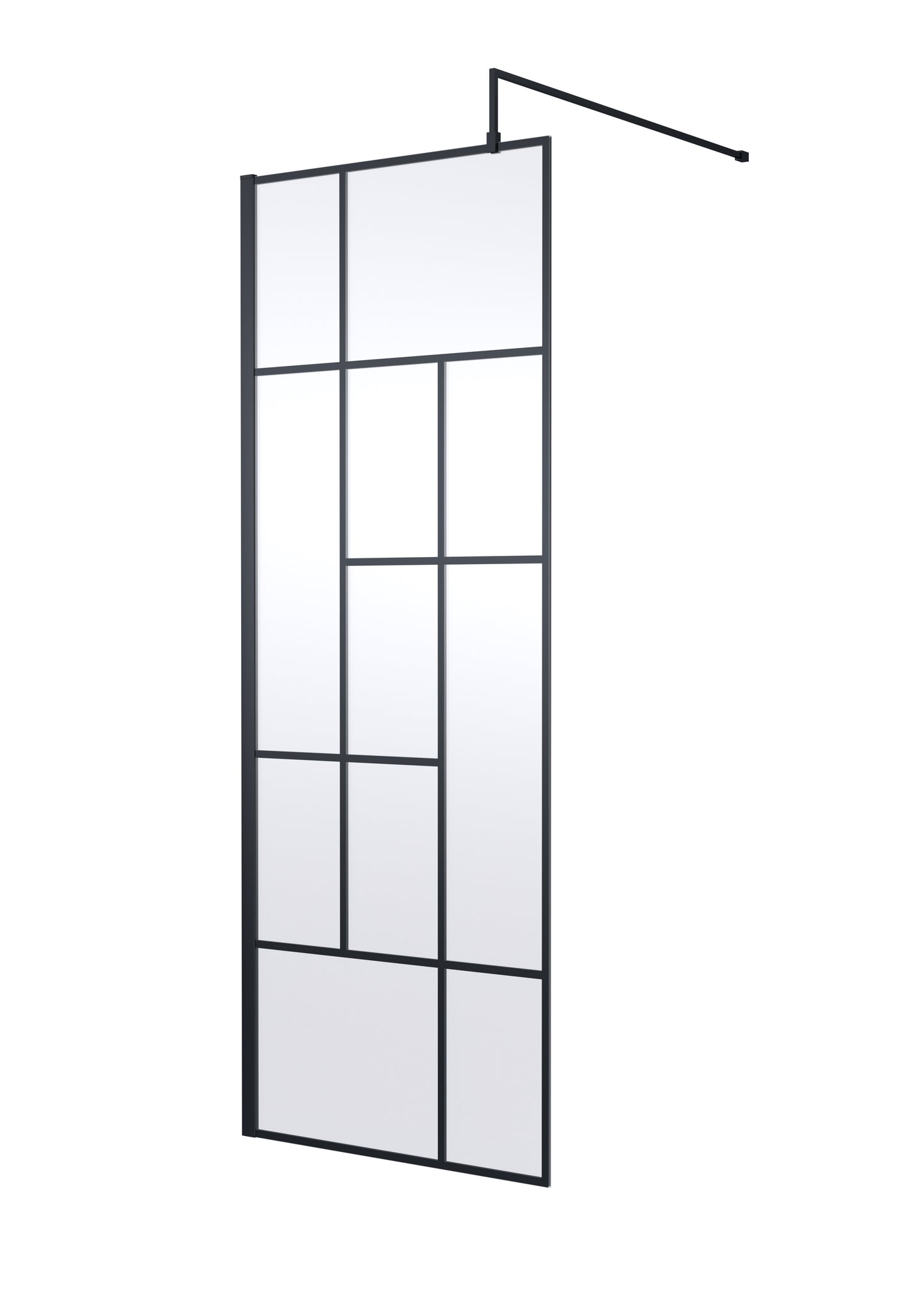 Abstract 760mm  Frame Wetroom Screen 8mm Glass
