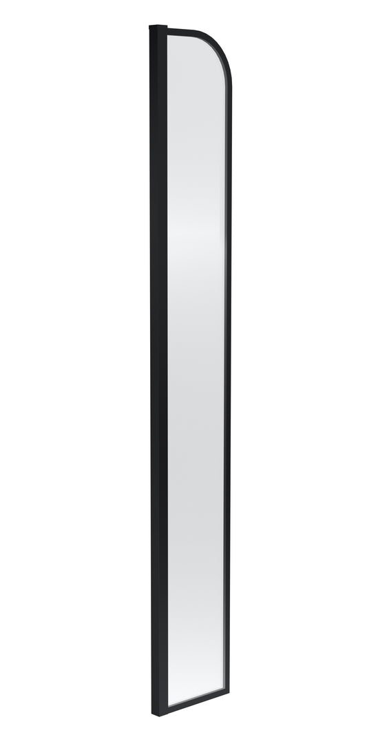 Synergy Vodas 215mm x 1950mm Arch Return Black Frame - Matt Black
