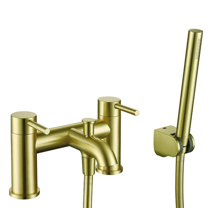 Synergy Studio G Brushed Brass Bath Shower Mixer Kit (SY-G04BB)